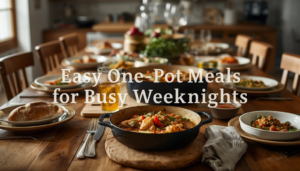 Easy One-Pot Meals for Busy Weeknights