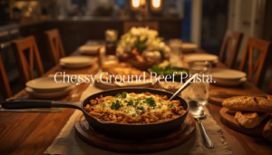 Cheesy Ground Beef Pasta: An Easy Family Dinner for Busy Weeknights